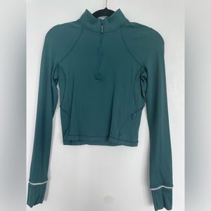 Lululemon it’s rulu crop half zip